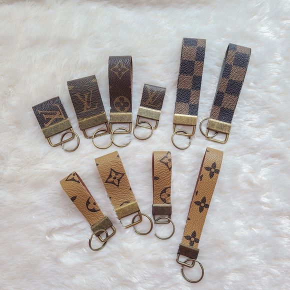 Louis Vuitton Accessories - New lv upcycled lanyard keychains